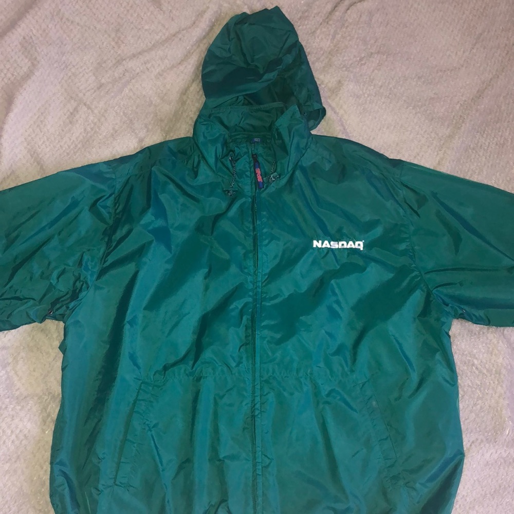 NASDAQ Full Zip Windbreaker XL
